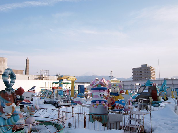 山交百貨店 屋上遊園地 閉園